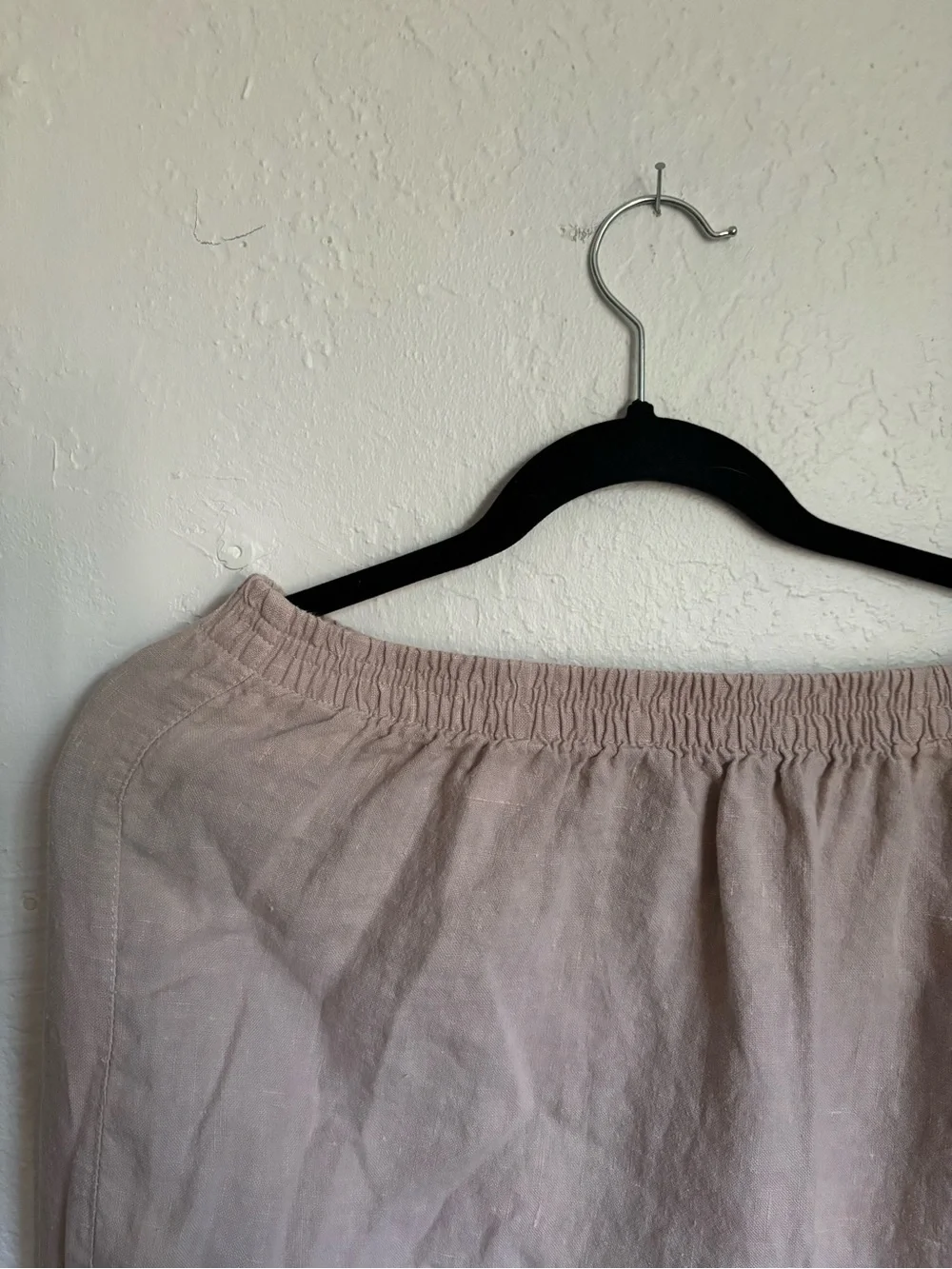 Color Me Cotton Midi Skirt in Taupe
